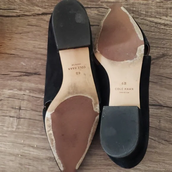 Suede Pointy Toe Shoes - Picture 4 of 7